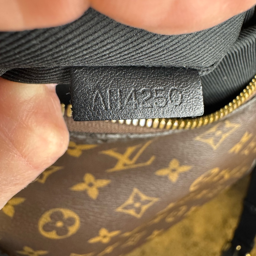 LOUIS VUITTON ODEON PM NM NOIR & MONOGRAM - with COA!! *Repaired* - Picture 15 of 17